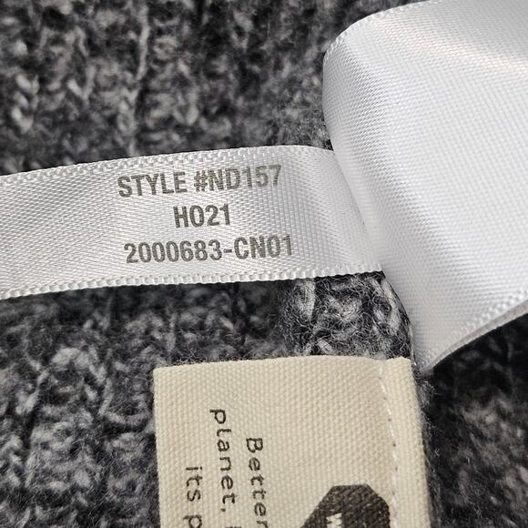 MADEWELL WOMEN'S GRAY SWEATER DRESS – SIZE L – MERINO WOOL BLEND – COZY & CHIC - Picture 8 of 12